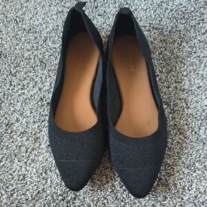 Maurices Black Knit Flats